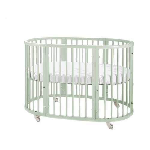 Комплект №2 Stokke Sleepi: кровать с держателем и боковины для кровати Junior Mint Green в Аскона