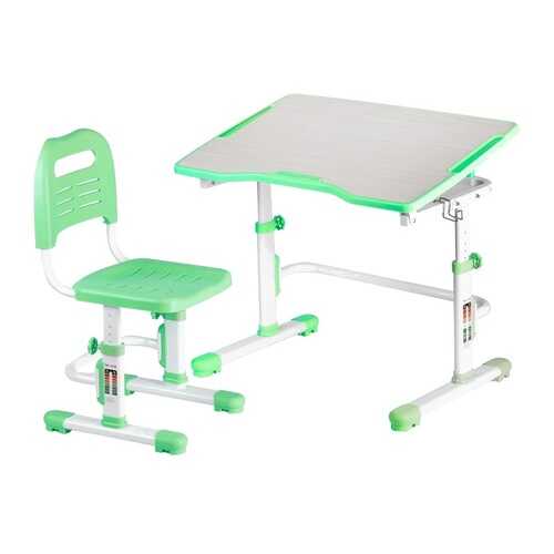 Парта со стулом Fun Desk Vivo 2, Green в Аскона