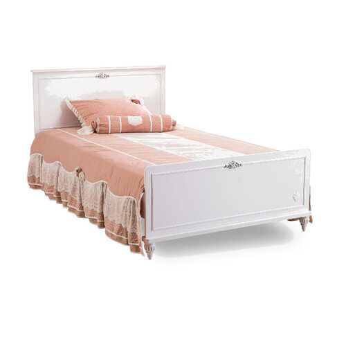 Кровать Cilek Romantica XL 120х200 см, белый в Аскона