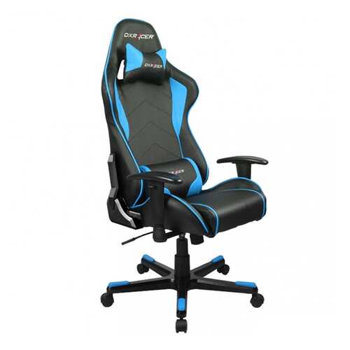 Игровое кресло DXRacer Iron OH/FE08/NB, синий/черный в Аскона