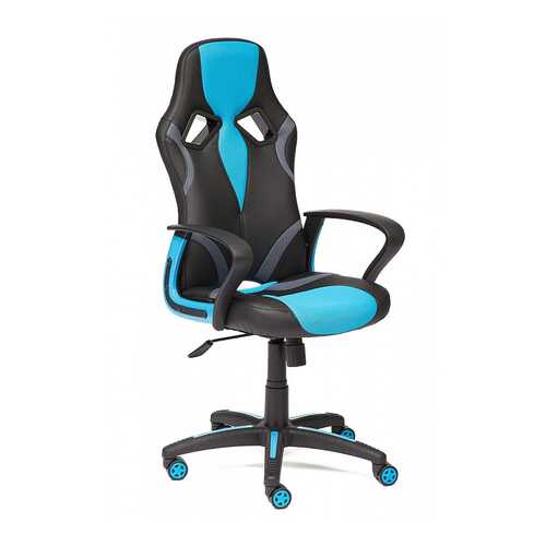 Игровое кресло Tetchair RUNNER (Black/Blue) в Аскона