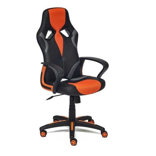 Игровое кресло TetChair Runner, оранжевый/черный в Аскона