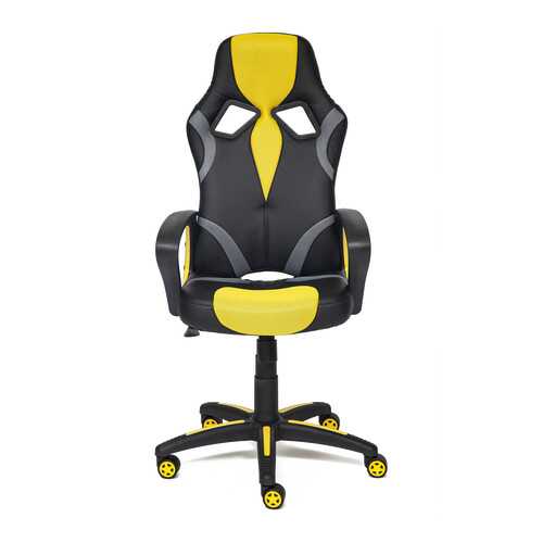 Игровое кресло TetChair Runner, желтый/черный в Аскона