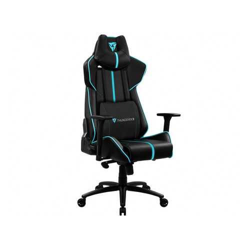 Игровое кресло ThunderX3 BC7 Air Black Cyan BC7-BC, голубой/черный в Аскона