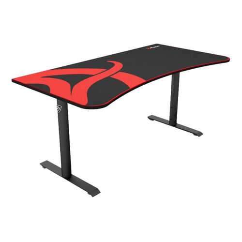 Компьютерный стол Arozzi Arena Gaming Desk/Черно-красный МДФ/Черный металл в Аскона