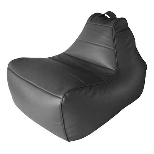 Кресло-мешок Папа Пуф Modern Lounger Black, размер L, экокожа, черный в Аскона