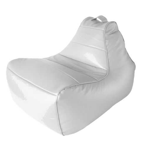 Кресло-мешок Папа Пуф Modern Lounger White, размер L, экокожа, белый в Аскона