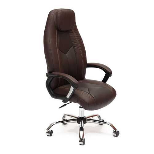 Кресло руководителя TetChair Boss 2tone, коричневый в Аскона