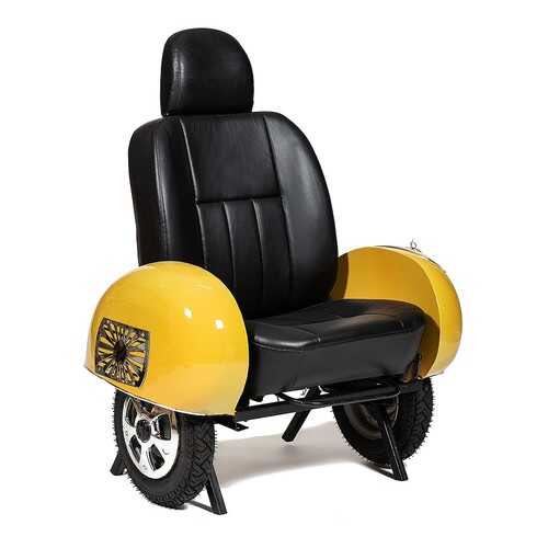 Кресло для гостиной TetChair 110х88х72 см, белый/серый/бежевый в Аскона