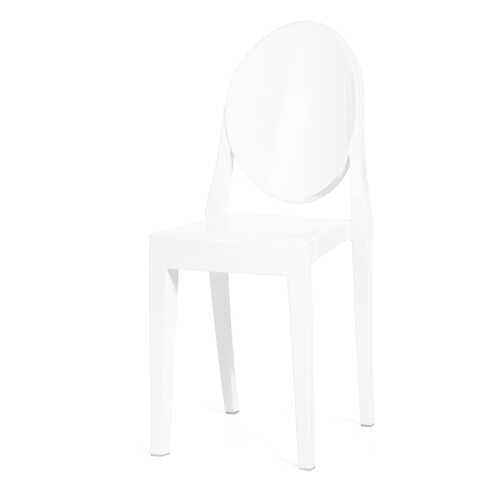 Стул Cosmo Victoria Ghost белый, solid white в Аскона